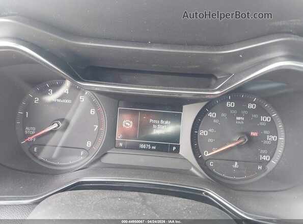 KL79MPSL7PB198292 2023 CHEVROLET TRAILBLAZER Gray უკანა სავარძლების ხედი
