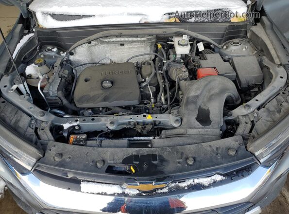 KL79MPSLXNB080136 2022 CHEVROLET TRAILBLAZER Gray Widok komory silnika