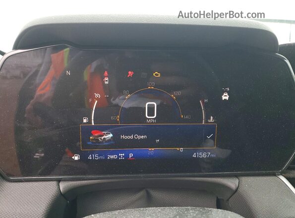 KL79MRSL4RB146293 2024 CHEVROLET TRAILBLAZER Gray ხელსაწყოთა პანელის ხედი
