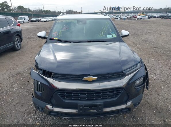 KL79MSSL0MB015071 2021 CHEVROLET TRAILBLAZER Dark Blue Vista del cuadro de instrumentos