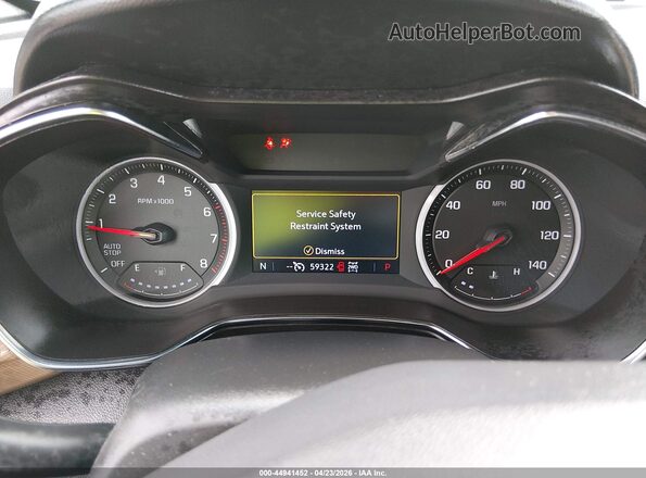 KL79MSSL0MB035871 2021 CHEVROLET TRAILBLAZER Black უკანა სავარძლების ხედი
