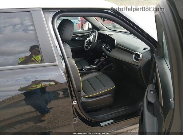 KL79MSSL7SB030602 2025 CHEVROLET TRAILBLAZER Black Widok wnętrza z przodu