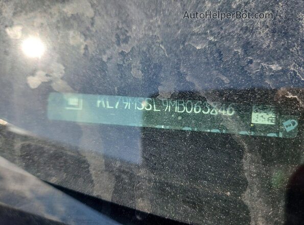 KL79MSSL9MB063846 2021 CHEVROLET TRAILBLAZER Blue Vista interior de 360 grados