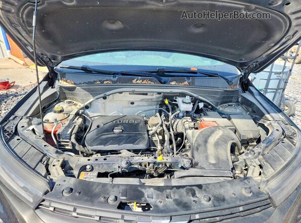 KL79MSSL9MB063846 2021 CHEVROLET TRAILBLAZER Blue Vista del compartimento del motor