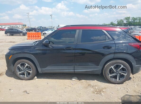 KL79MTSL0NB143558 2022 CHEVROLET TRAILBLAZER Черный Вид задней части салона