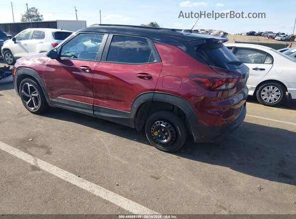 KL79MTSL3PB119158 2023 CHEVROLET TRAILBLAZER Red Tył lewy