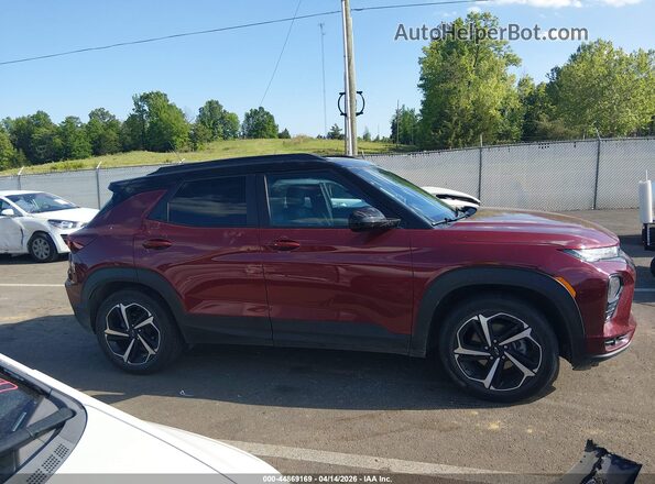 KL79MTSL3PB119158 2023 CHEVROLET TRAILBLAZER Red Widok wnętrza 360 stopni
