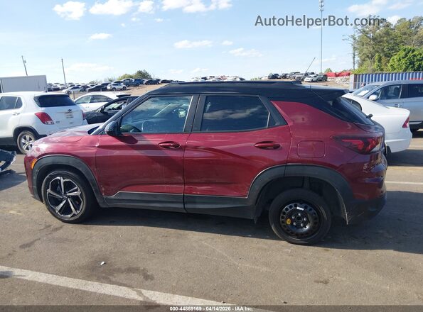 KL79MTSL3PB119158 2023 CHEVROLET TRAILBLAZER Red 