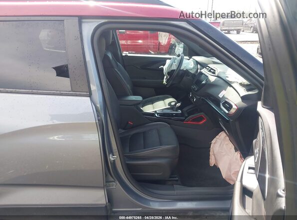 KL79MTSL4MB126096 2021 CHEVROLET TRAILBLAZER Gray Вид салону спереду