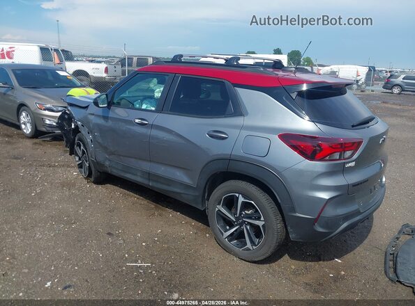 KL79MTSL4MB126096 2021 CHEVROLET TRAILBLAZER Gray Задня ліва чверть
