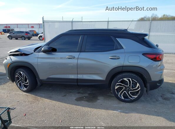 KL79MTSL4RB087145 2024 CHEVROLET TRAILBLAZER Silver 360 interior view