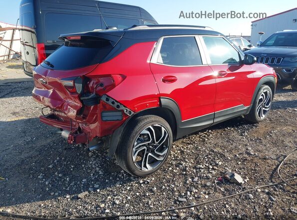 KL79MTSL4TB006491 2026 CHEVROLET TRAILBLAZER Red უკანა მარჯვენა