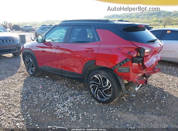 KL79MTSL4TB006491 2026 CHEVROLET TRAILBLAZER Red უკანა მარცხენა