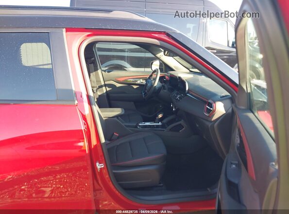 KL79MTSL4TB006491 2026 CHEVROLET TRAILBLAZER Red წინა სალონის ხედი