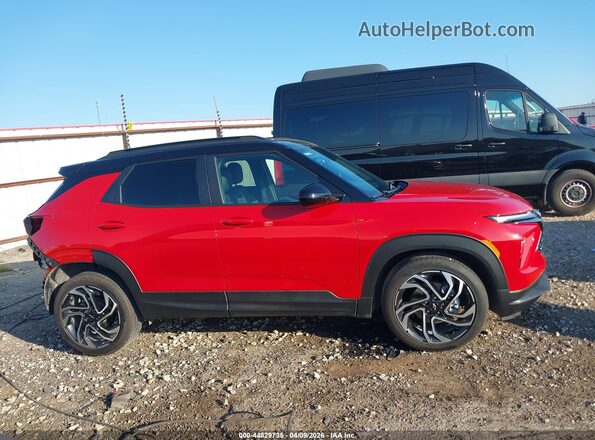 KL79MTSL4TB006491 2026 CHEVROLET TRAILBLAZER Red უკანა სალონის ხედი