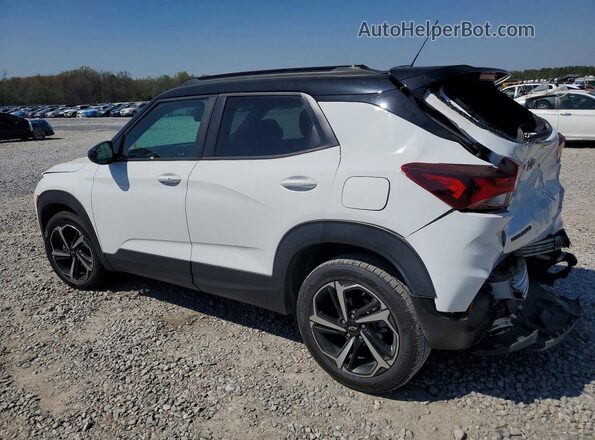 KL79MTSL7NB070267 2022 CHEVROLET TRAILBLAZER White უკანა მარცხენა