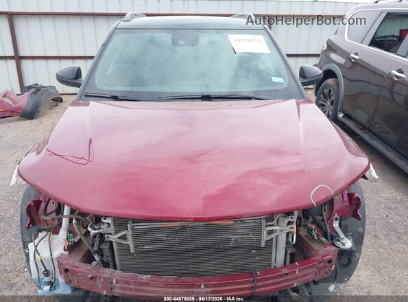 KL79MTSL7RB157057 2024 CHEVROLET TRAILBLAZER Maroon Вид задньої частини салону