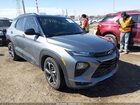 2021 Chevrolet Trailblazer Fwd Rs Серый vin: KL79MTSL9MB017813