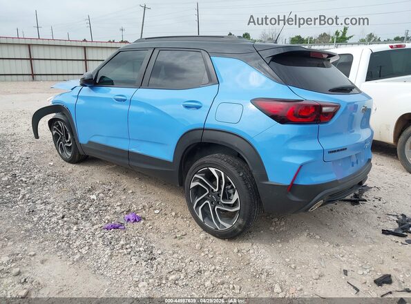 KL79MTSL9RB126151 2024 CHEVROLET TRAILBLAZER Light Blue უკანა მარცხენა