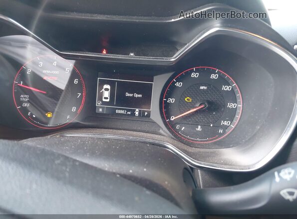 KL79MTSLXMB165100 2021 CHEVROLET TRAILBLAZER Gray Widok tylnych siedzeń