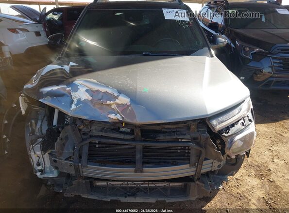 KL79MTSLXMB165100 2021 CHEVROLET TRAILBLAZER Gray Widok zestawu wskaźników