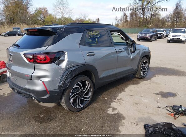 KL79MUSL8RB069687 2024 CHEVROLET TRAILBLAZER Gray Trasero derecho