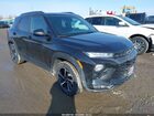 2021 Chevrolet Trailblazer Awd Rs Black vin: KL79MUSL9MB161495