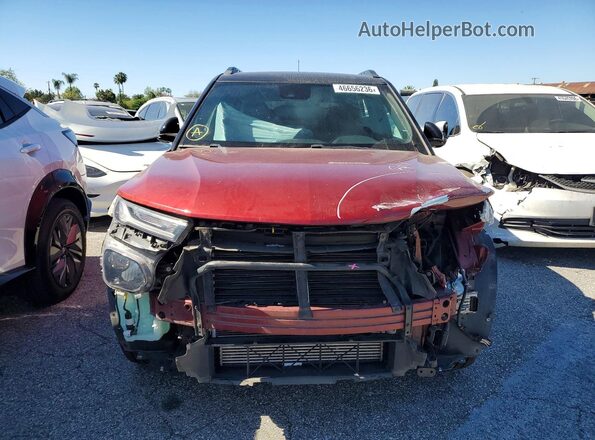 KL79MUSL9NB024588 2022 CHEVROLET TRAILBLAZER Burgundy Դիմացի տեսք