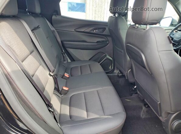 KL79MUSLXNB013633 2022 CHEVROLET TRAILBLAZER Черный Вид задней части салона