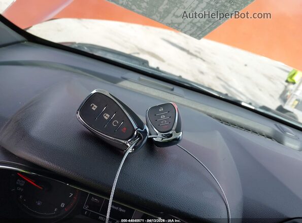 KL79MVSL4PB071908 2023 CHEVROLET TRAILBLAZER Orange Dashboard view