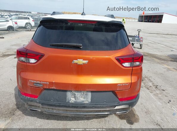 KL79MVSL4PB071908 2023 CHEVROLET TRAILBLAZER Orange 