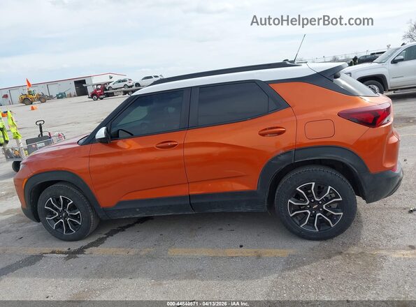 KL79MVSL4PB071908 2023 CHEVROLET TRAILBLAZER Orange 360 interior view