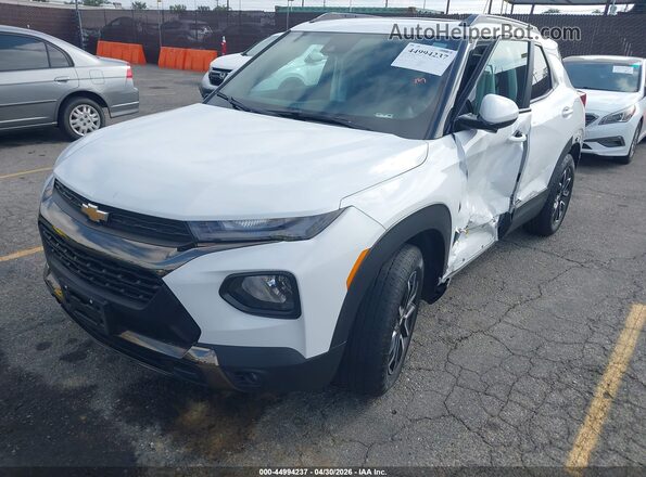 KL79MVSL4PB133131 2023 CHEVROLET TRAILBLAZER Белый Передняя левая четверть