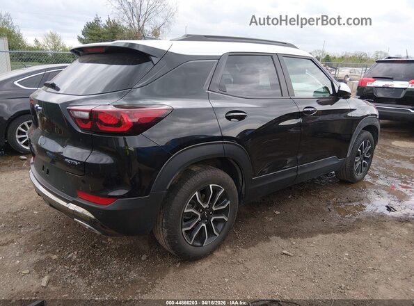 KL79MVSL9SB009557 2025 CHEVROLET TRAILBLAZER Black უკანა მარჯვენა