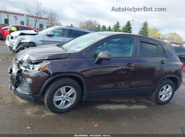 KL7CJKSB9LB354206 2020 CHEVROLET TRAX Фиолетовый Панорамный вид салона 360°