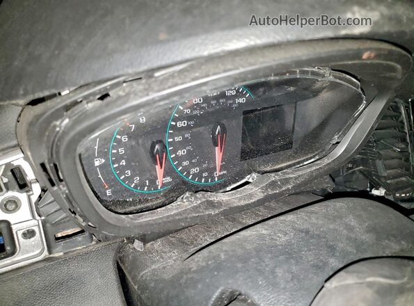 KL7CJLSB5LB011124 2020 CHEVROLET TRAX Black Widok zestawu wskaźników