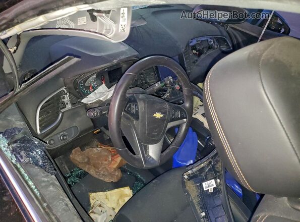 KL7CJLSB5LB011124 2020 CHEVROLET TRAX Black Widok deski rozdzielczej