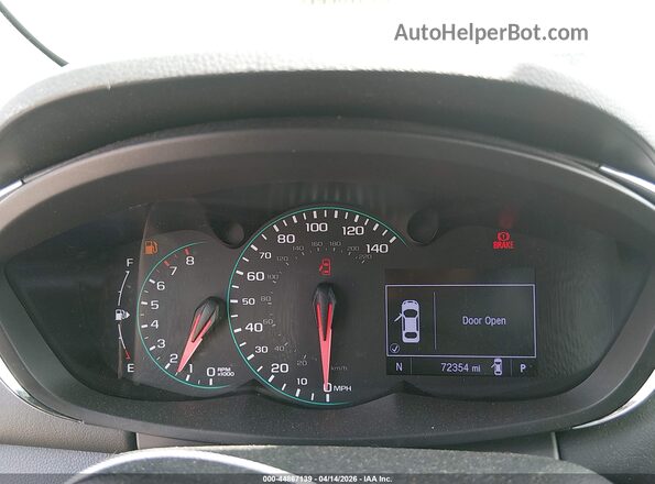 KL7CJLSB5LB313545 2020 CHEVROLET TRAX Белый Вид задних сидений
