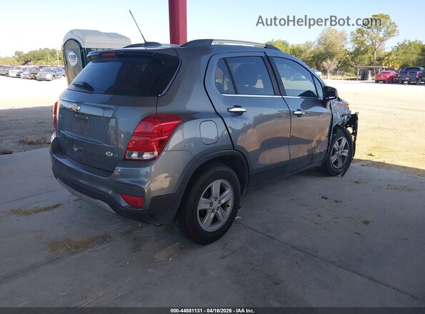 KL7CJLSB6KB847376 2019 CHEVROLET TRAX Серый Задняя правая четверть