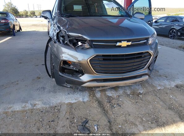 KL7CJLSB6KB847376 2019 CHEVROLET TRAX Серый Вид спереди