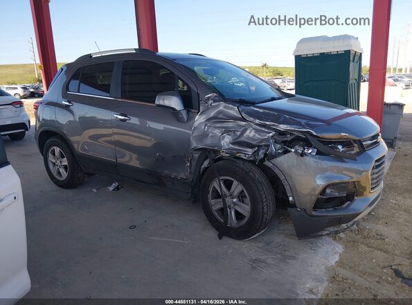 KL7CJLSB6KB847376 2019 CHEVROLET TRAX Серый Вид задней части салона