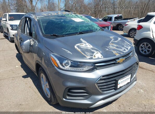 KL7CJLSB7KB799886 2019 CHEVROLET TRAX Gray Вид спереду