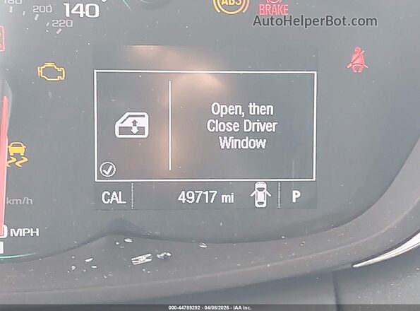 KL7CJLSB7KB799886 2019 CHEVROLET TRAX Gray 