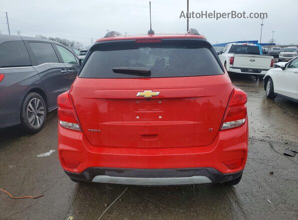 KL7CJLSB8LB340514 2020 CHEVROLET TRAX Red Widok z tyłu