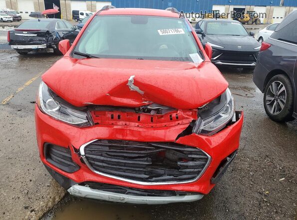 KL7CJLSB8LB340514 2020 CHEVROLET TRAX Red Widok komory silnika