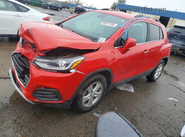 KL7CJLSB8LB340514 2020 CHEVROLET TRAX Red Przód lewy
