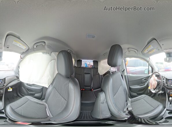 KL7CJLSB8LB340514 2020 CHEVROLET TRAX Red Widok wnętrza 360 stopni