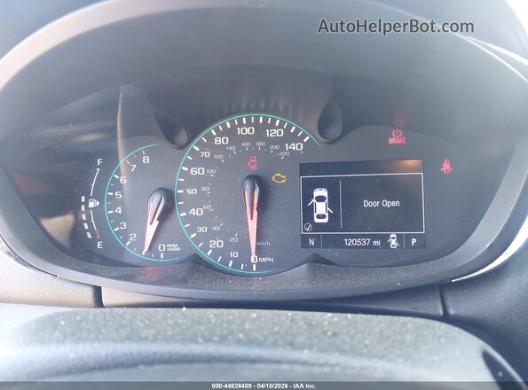 KL7CJLSBXLB014343 2020 CHEVROLET TRAX Черный Вид задних сидений