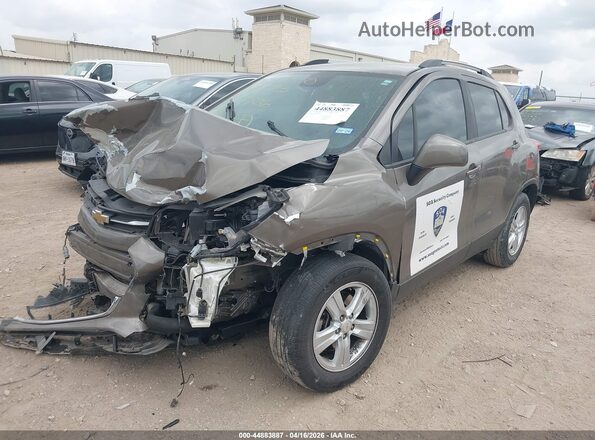 KL7CJLSBXMB310593 2021 CHEVROLET TRAX Brown Przód lewy