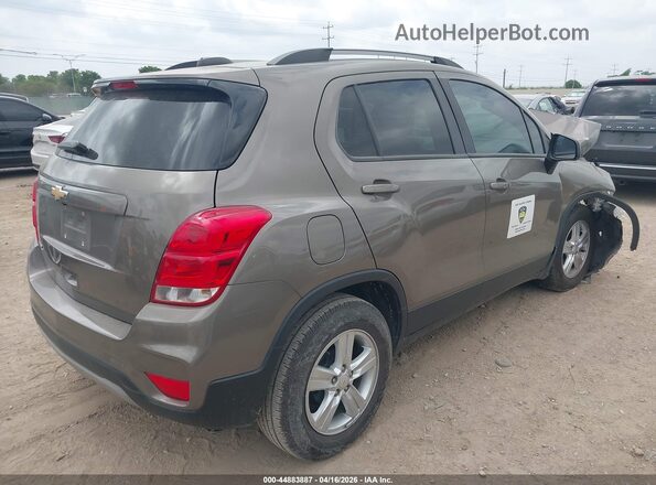 KL7CJLSBXMB310593 2021 CHEVROLET TRAX Brown Tył prawy